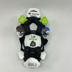 Yaktrax Black Snow Traction Cleats